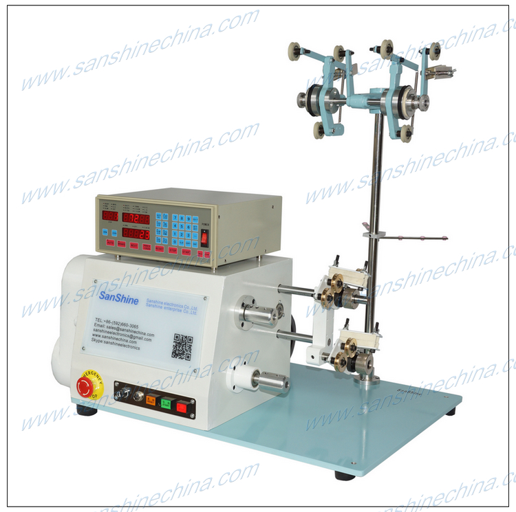 big inductor coil winding machine