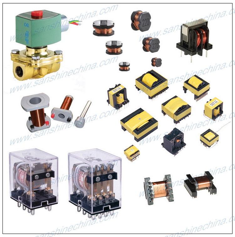 ADSL inductor winding machine