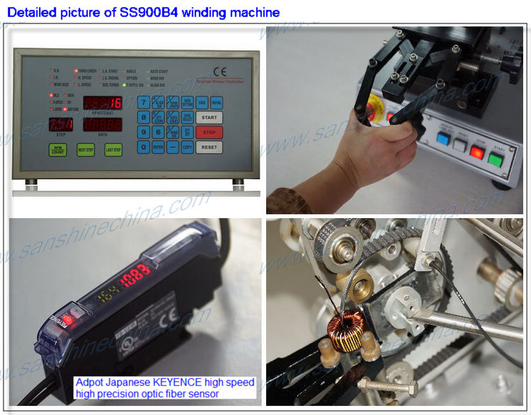 programmable thick wire toroid winder