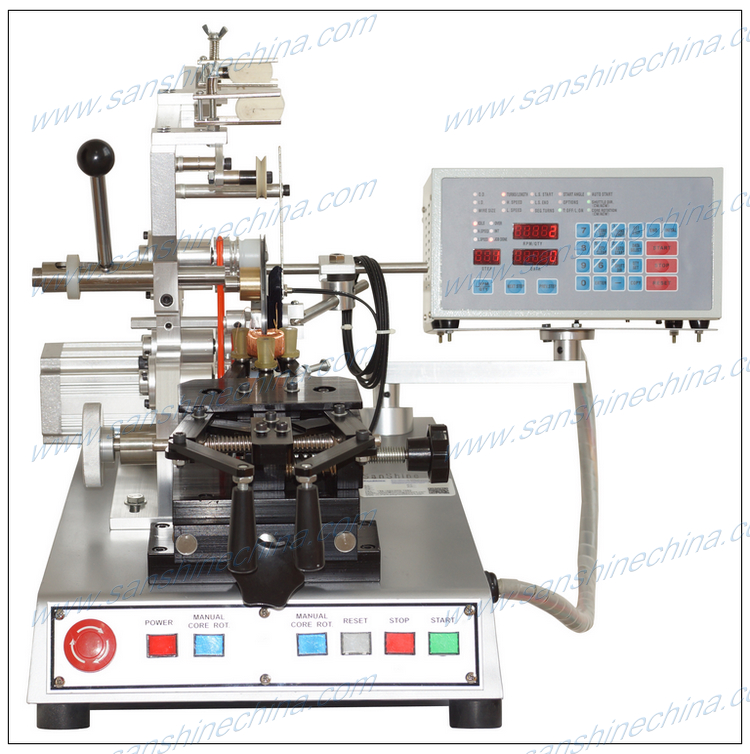 torque motor toroidal winding machine