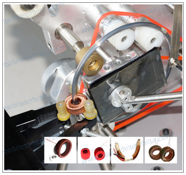 angle torque motor winding machine