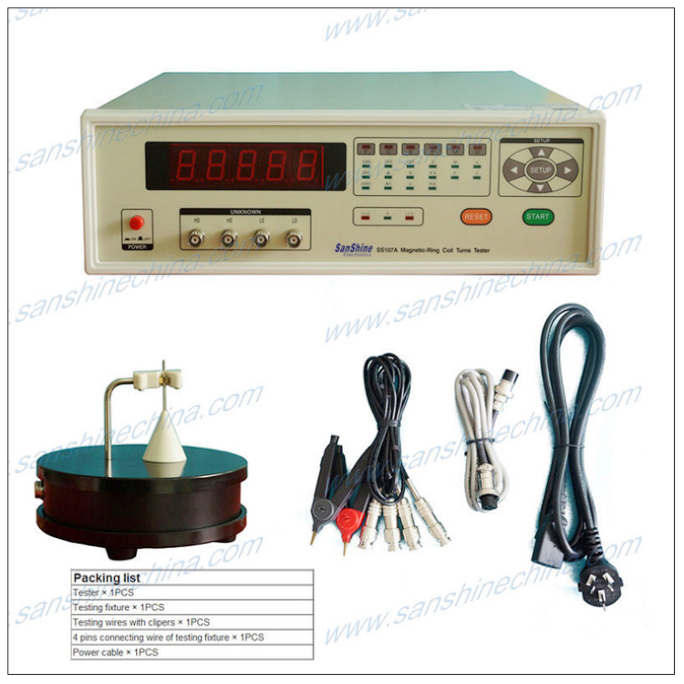 toroid coil turn tester