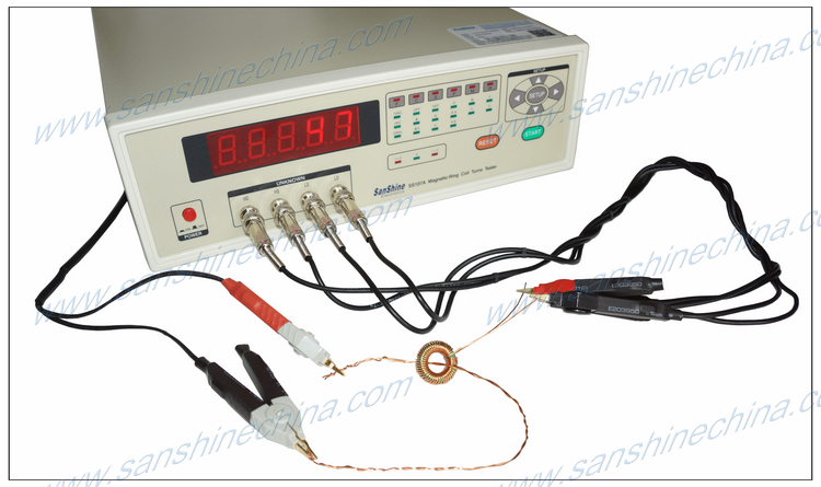 ferrite ring coil turn tester