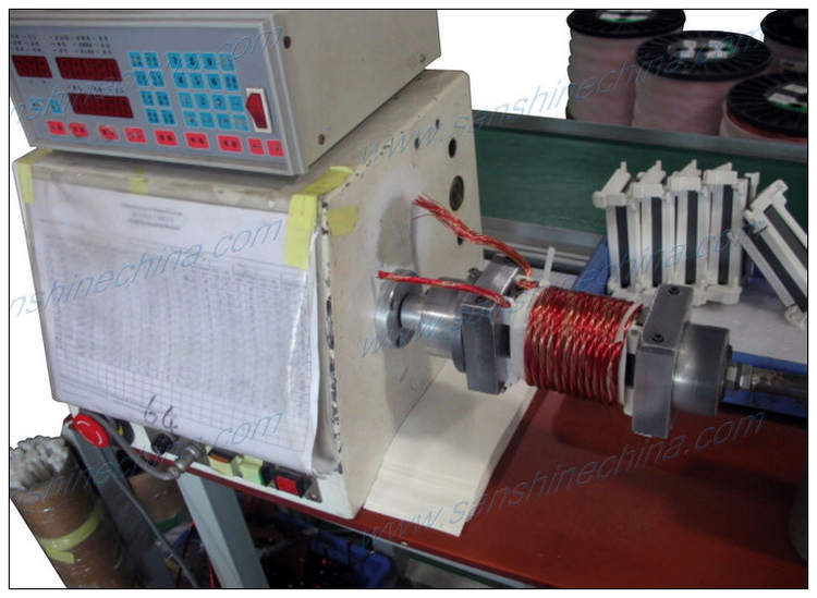 table top thick wire winding machine