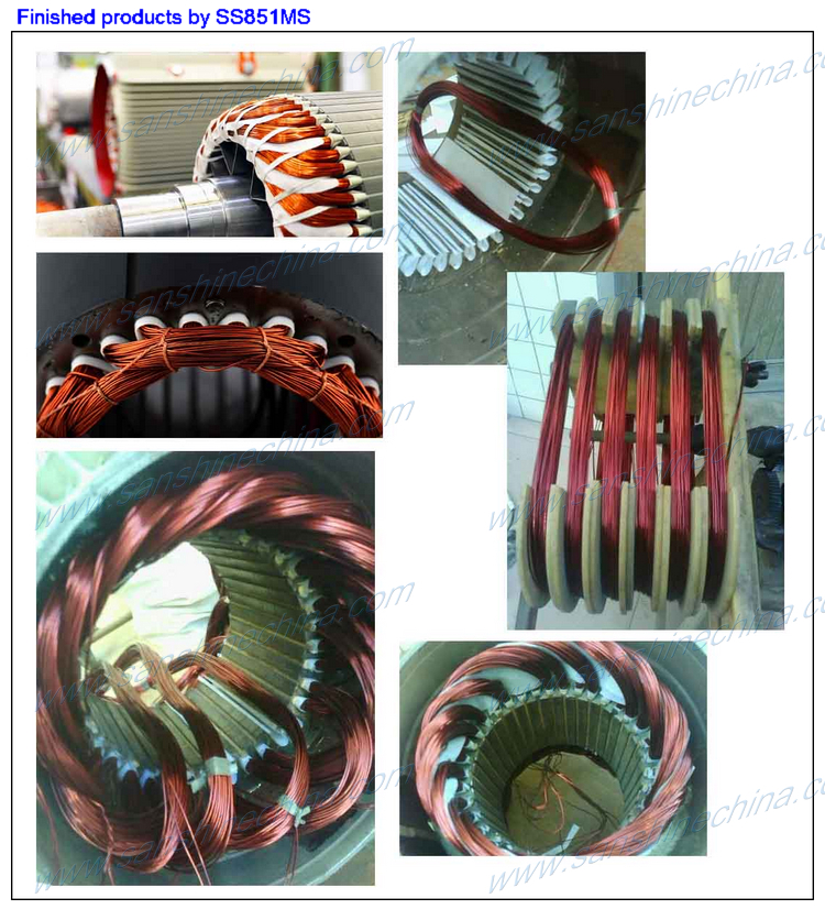 CNC motor coil winding machine
