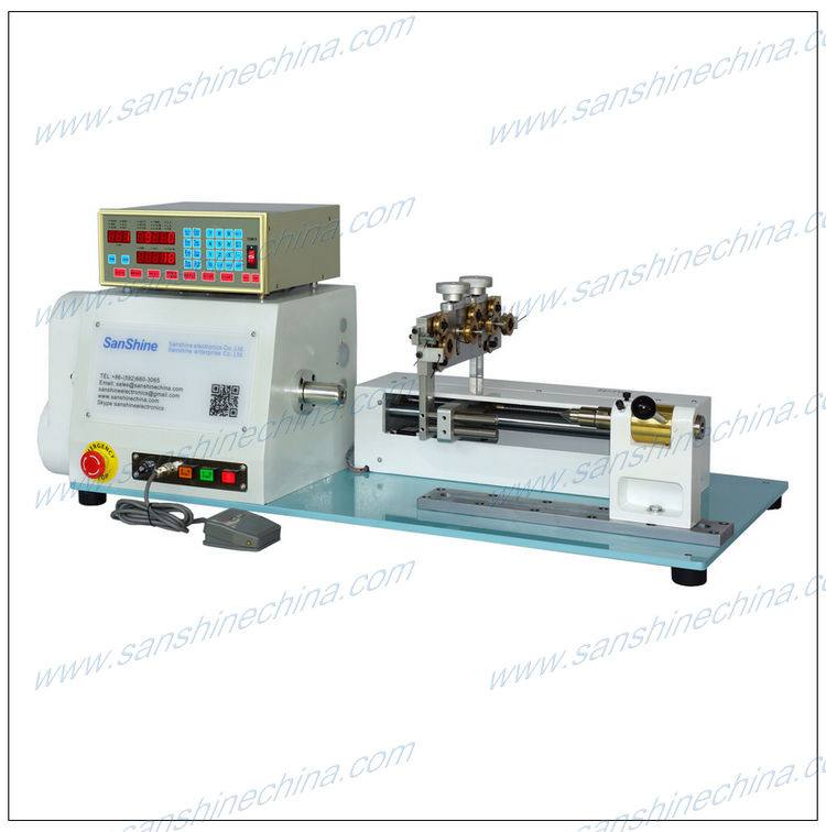 high torsion long length traverse wire spool winding machine