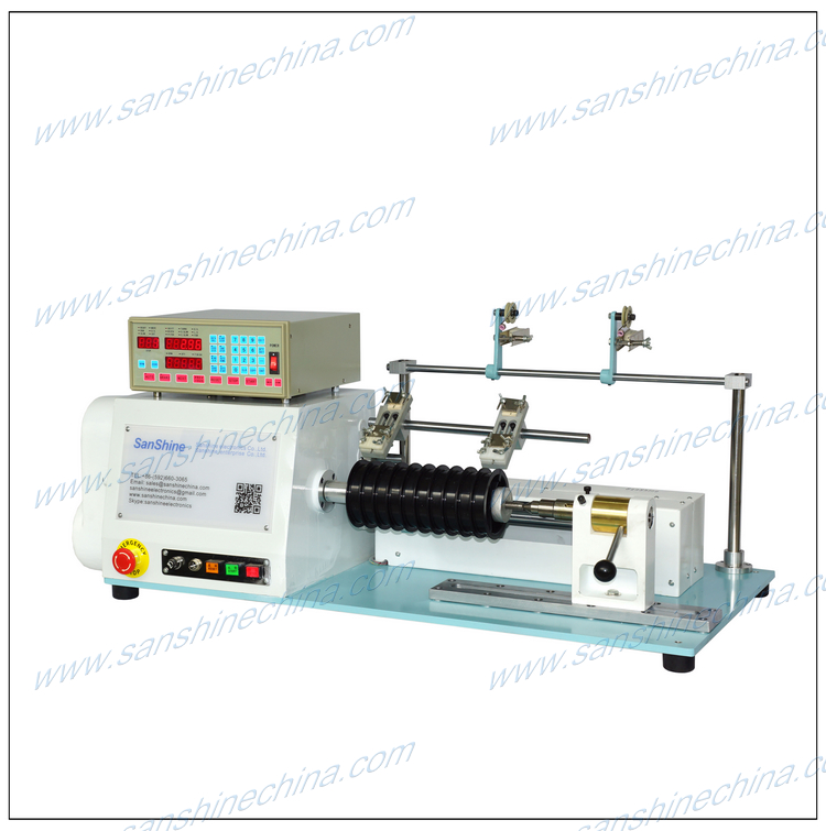 metal wire spool rewinding machine