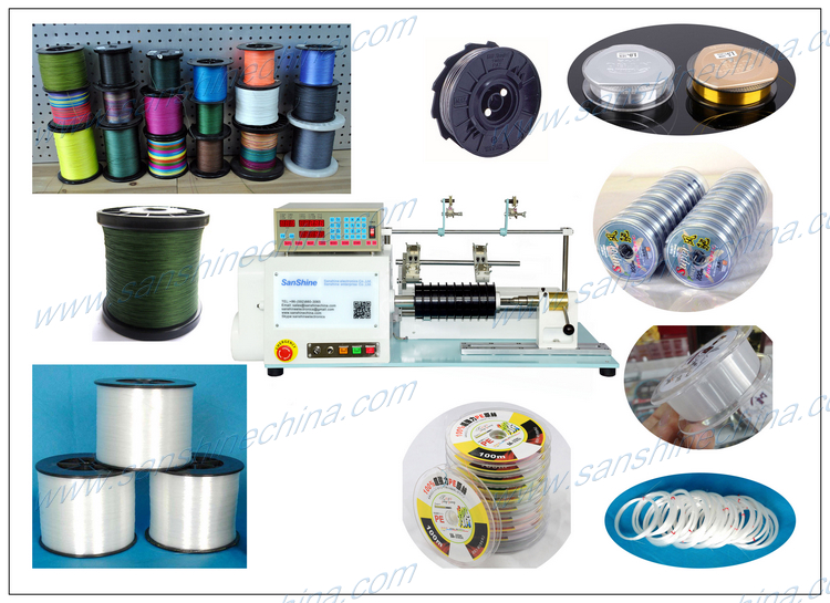 plastic string rewinding machine