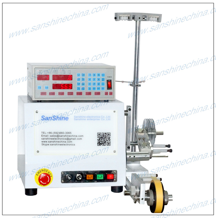 audio crossover network inductor winding machine