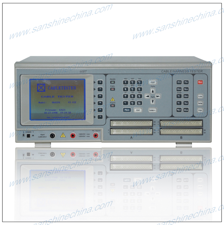 MICROTEST TF8687 cable harness tester