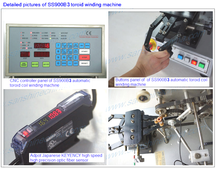 toroidal power line modem transformer winding machine