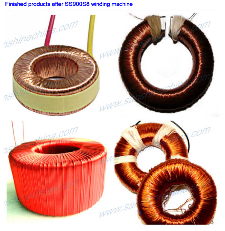 fine wire toroid coil winder