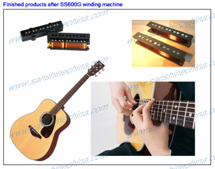 guitar line winding machine