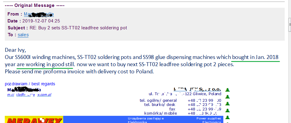leadfree soldering pot