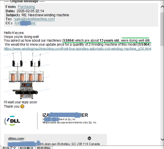 wire coil winding machine