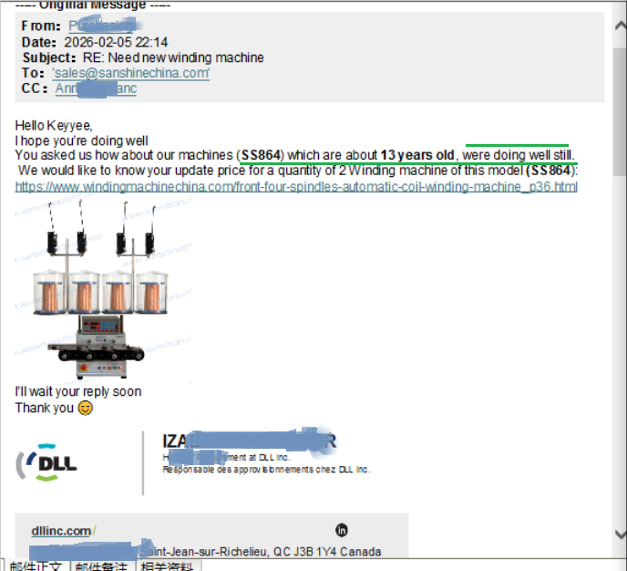 wire coil winding machine