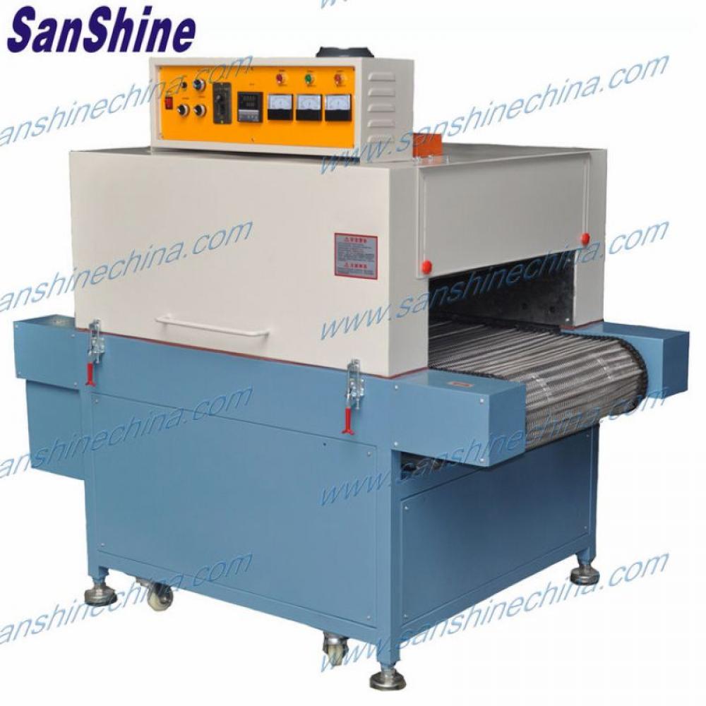 Electric heating shrinking hot air cycled tunnel oven 