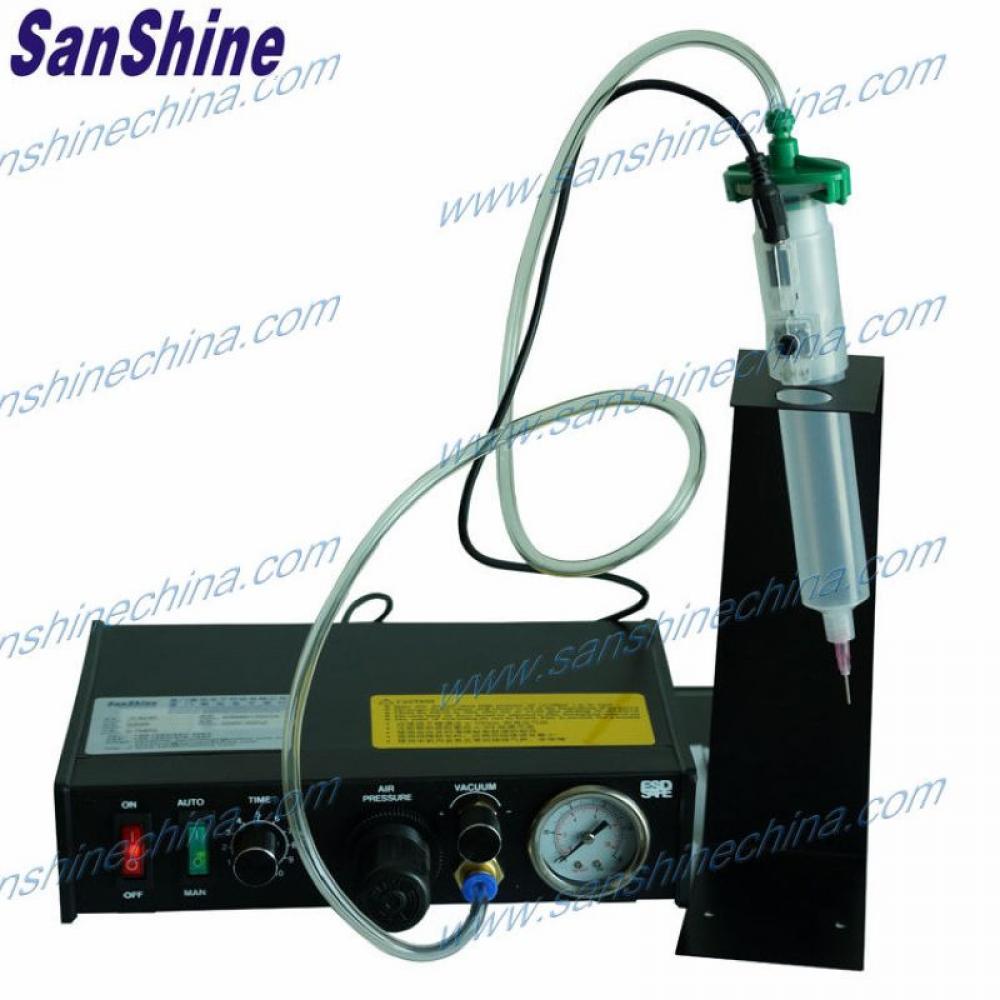 Semiautomatic oil resin glue solder dispensing machine 