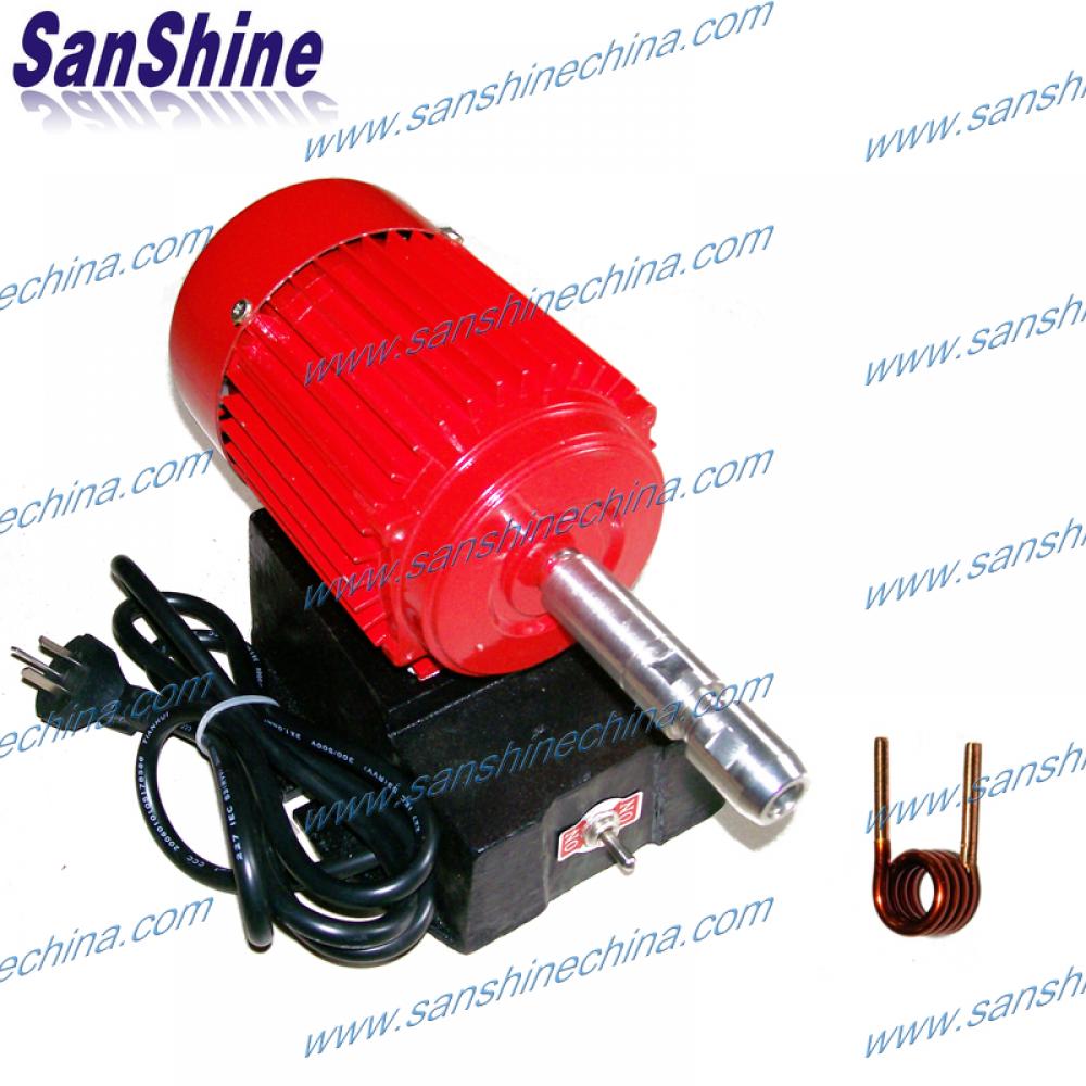 Bench rotary insert enamelled wire stripping machine 