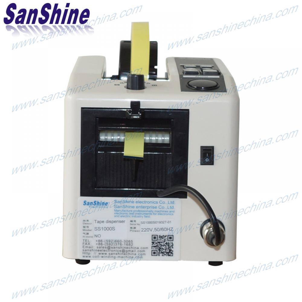 Automatic adhesive tape cutting dispensing machine 