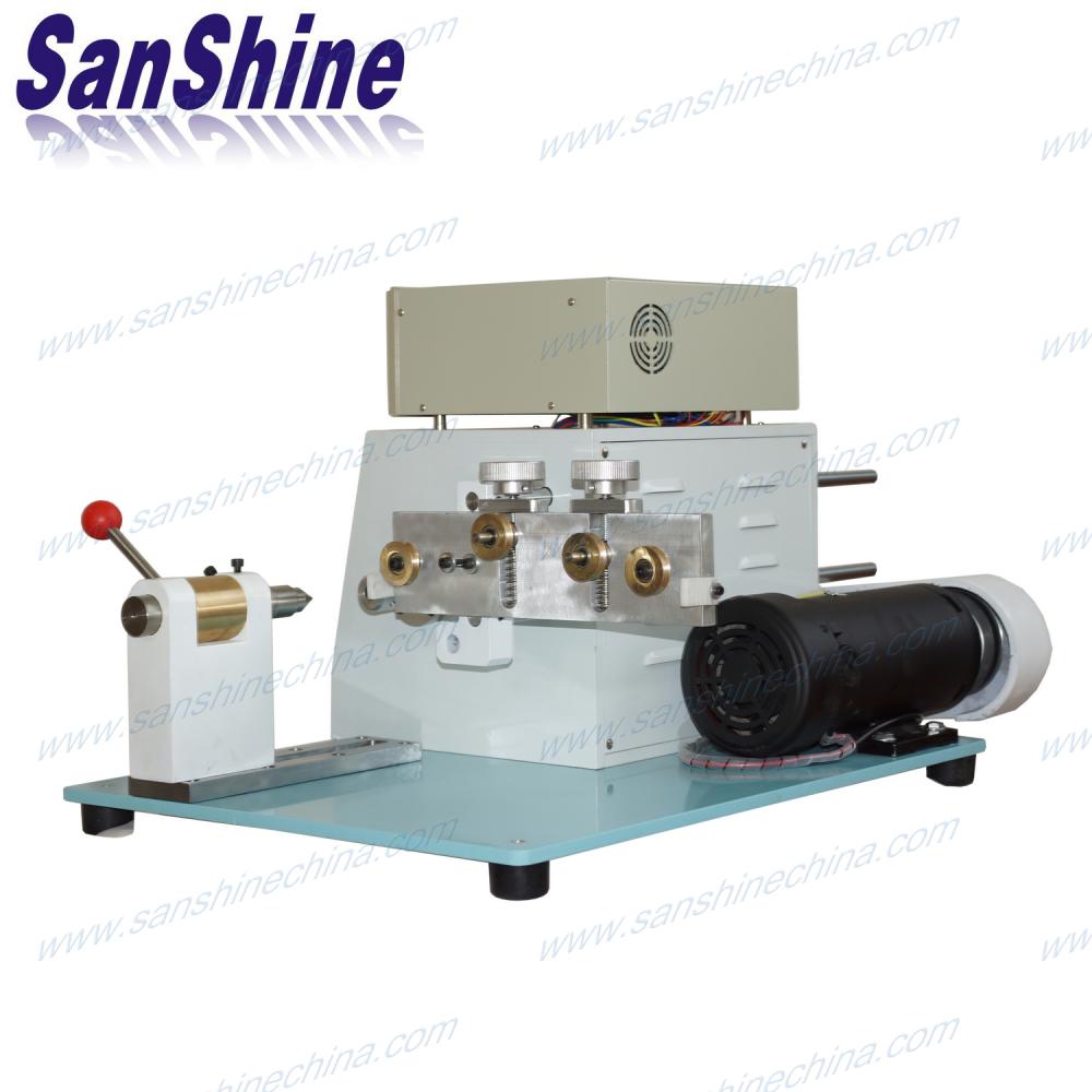 Automatic high torsion thick wire coil winding machine 