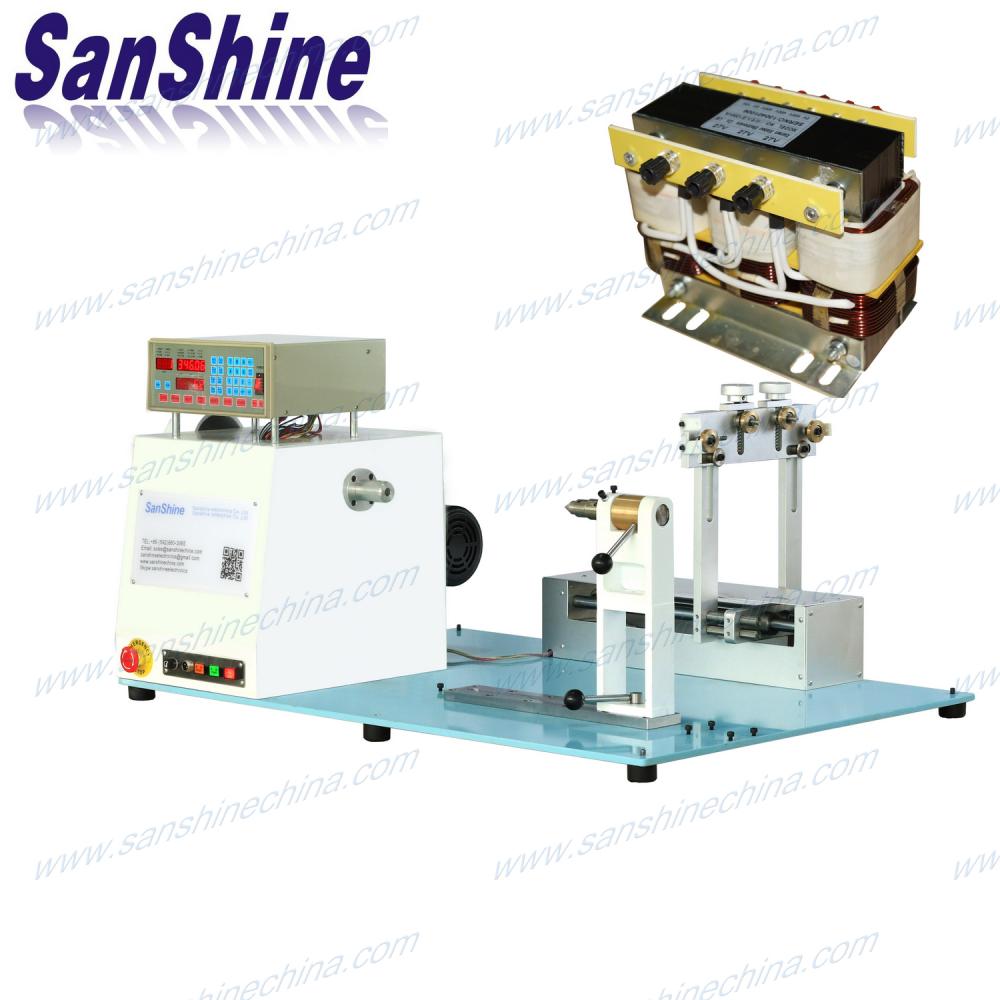 Automatic thick wire long big coil winding machine 