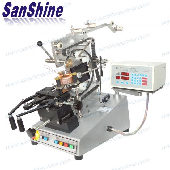 toroidal passive inductor coil winding machine