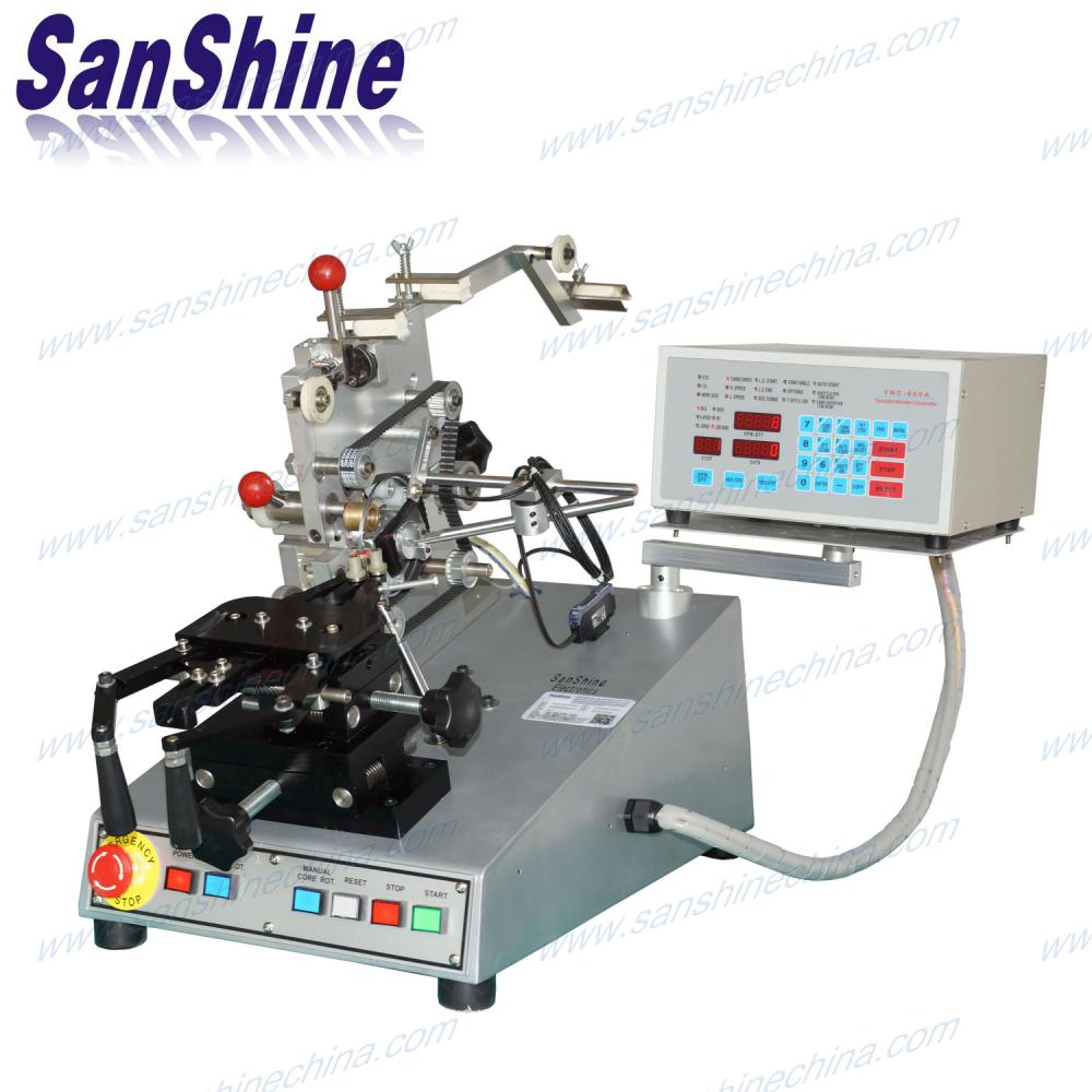 4inch belt type automatic toroid coil winding machine 