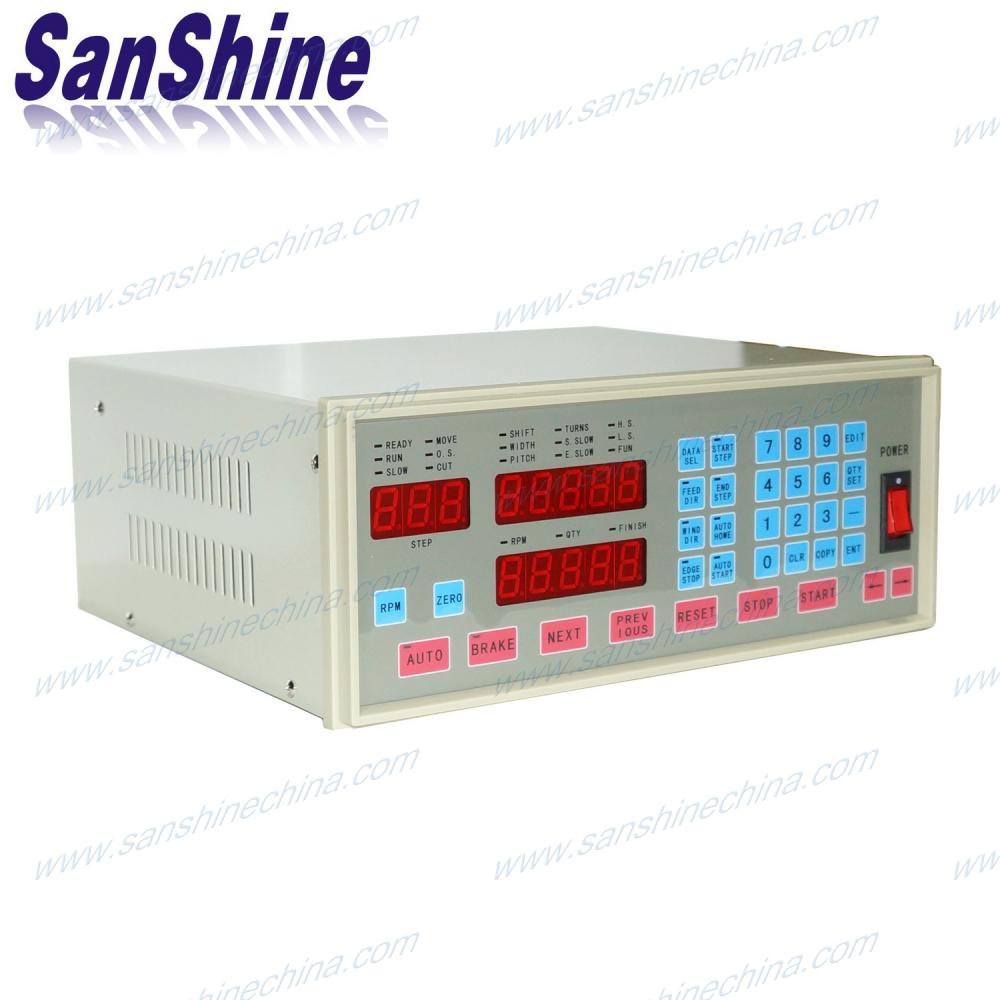Two axes programmable linear coil winding machine controller 