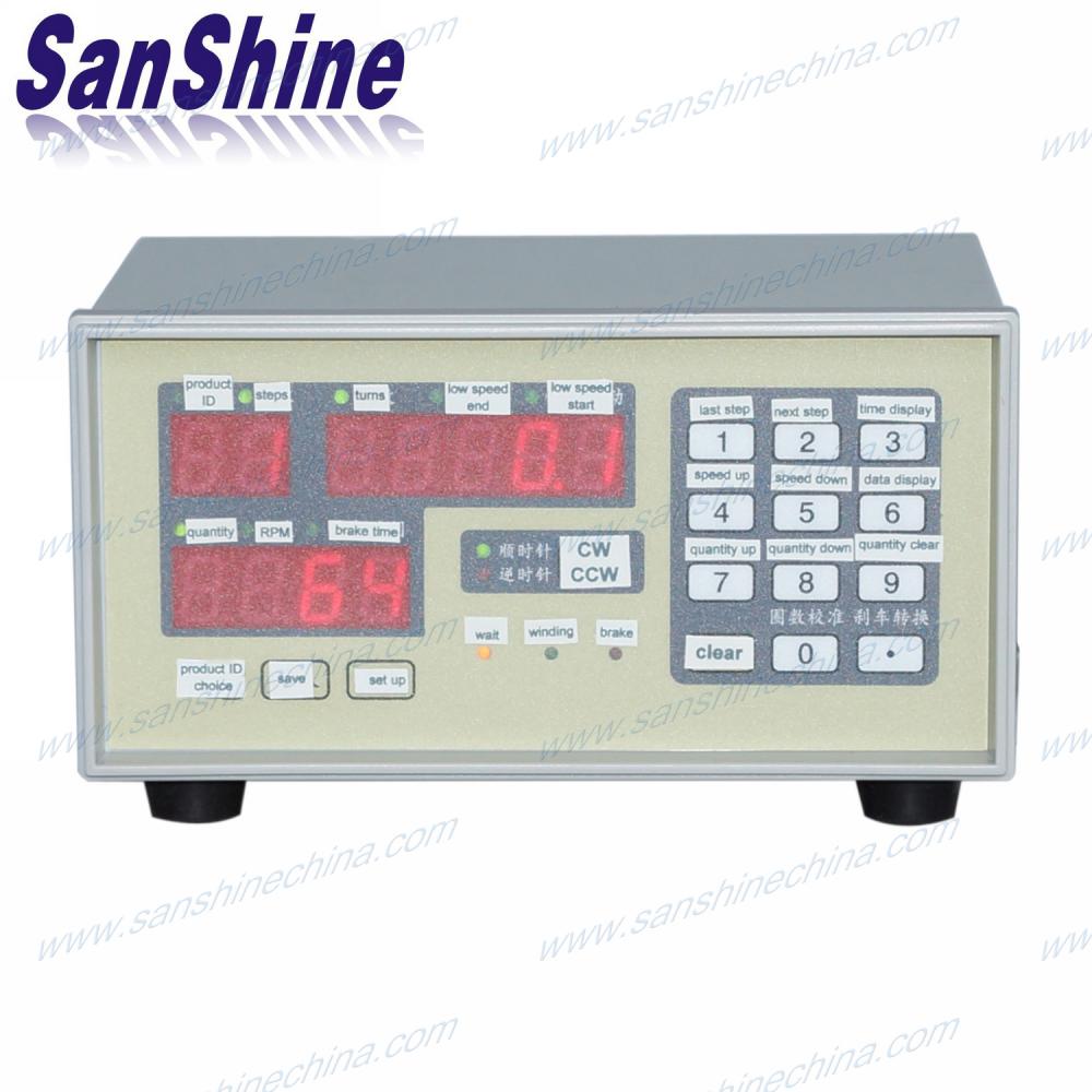 Single axis programmable linear coil winding machine controller 