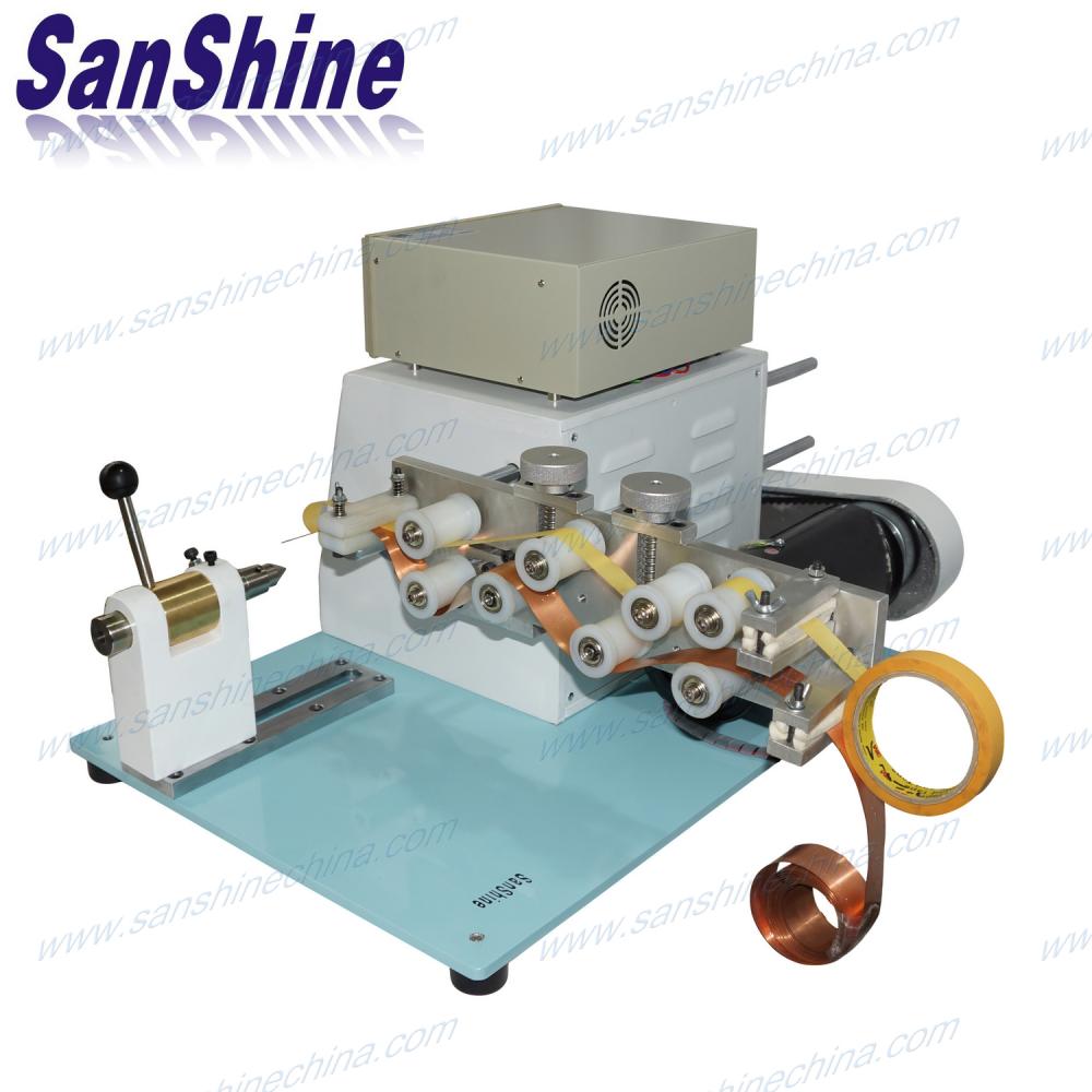 Programable automatic small foil coil winding machine 
