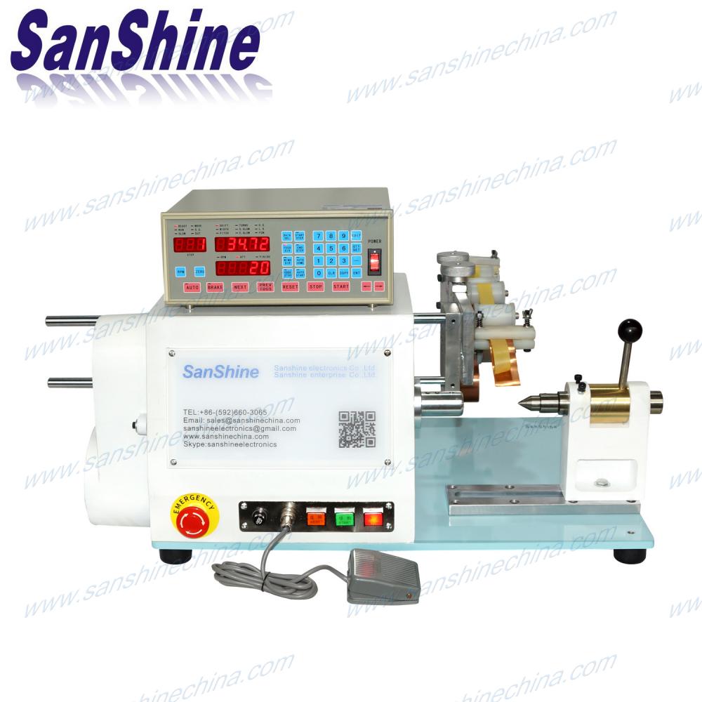 Programmable automatic copper foil coil winding machine(SS851F) 
