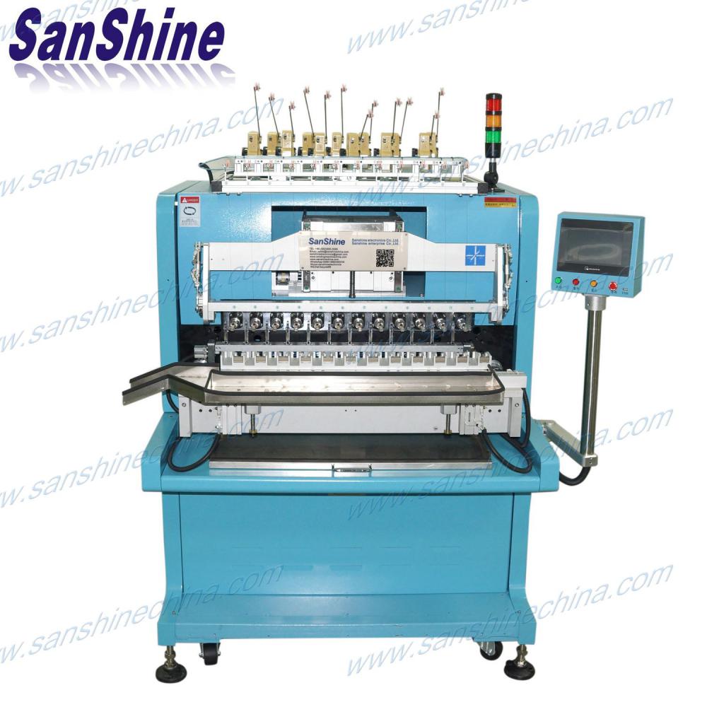 Fully automatic sixteen spindles linear coil winding machine 