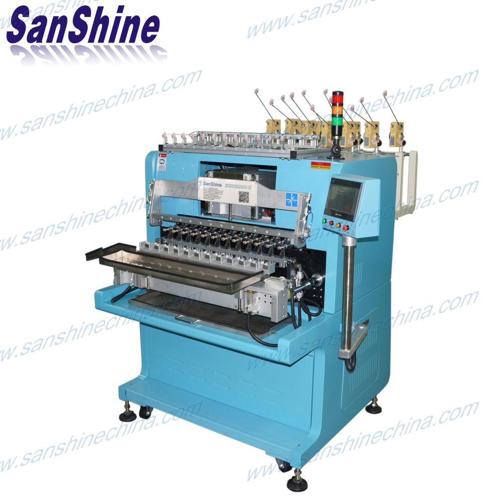 Fully automatic sixteen spindles linear coil winding machine 