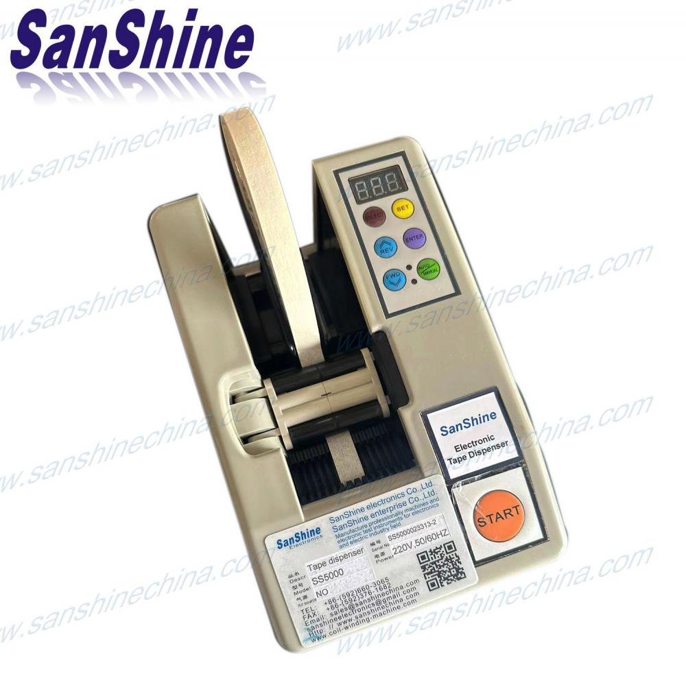 Automatic shrinking tube sleeve tape cutting dispensing machine 