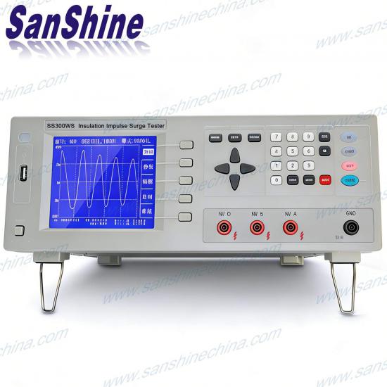 Three chanels wire coil winding intertun insulation impulse surge tester